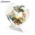 Photo de cristal sublimation BXP13 Love Screen 105 * 110 * 35 mm